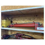 (2) Porta-Powers w/ Hydraulic Valve