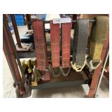 Trolley w/ Asst. of Fabricated Jigs & Lift Straps