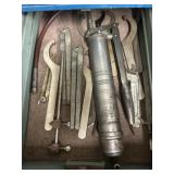 Spanner Wrenches w/ Grease Gun