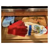 (3) Drawers Hand Towels & Pot Holders