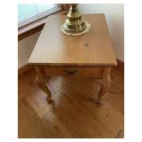 (2) Oak End Tables