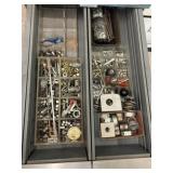 4-Drawers of Pipe & Brass Fittings