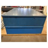 (2) Steel Hardware Organizers