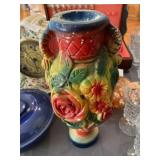 Antique Chalkware Vase
