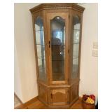 Oak Corner Cupboard
