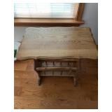 Oak End Table