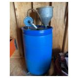 Drain Oil w/ Barrel Pump