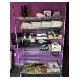 6-Tier Metro Rolling Shelf
