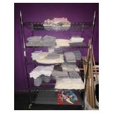 Rolling 6-Tier Metro Shelf
