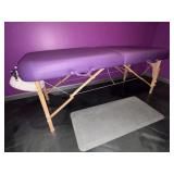 Portable Adjustable Upholstered Massage Bed