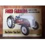 Contemporary Ford Farming Tin Sign