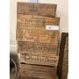 (6) Assorted Wooden Cheese Boxes