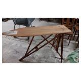 OLD WOOD IRONING BOARD