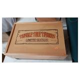 LARGE LINCOLN LOG STYLE WOOD TOYS..