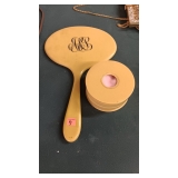 DRESSER MIRROR & HAIR RECEIVER