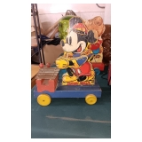 OLD FISHER PRICE MICKEY PULL TOY