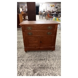 OAK COMMODE