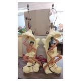 PAIR OF LAMPS