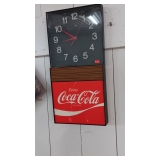 BATT. COKE CLOCK..WORKS