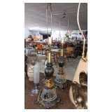 GLASS BASE LAMPS