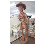 WOOD STATUE