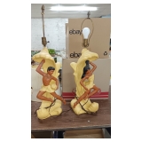 NEAT PAIR OF LAMPS
