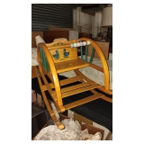 CHILDS WOOD ROCKER..