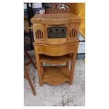 CD-PHONO-CASS.PLAYER W/ STAND..WORKS