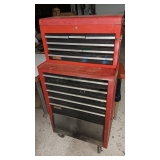 CRAFTSMAN 2 PC. TOOL ROLL AROUND TOOL BOX..