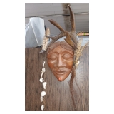 WOOD BIG CHIEF WALL HANGER