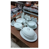 45 PCS. SET DINERWARE..NOT MARKED 45 PCS. SET DINERWARE..NOT MARKED