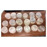 CH. BAG OF 5 1964 & PRE WASHINGTON QUARTERS CH. BAG OF 5 1964 & PRE WASHINGTON QUARTERS