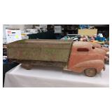 OLD STEEL DUMP TRUCK OLD STEEL DUMP TRUCK