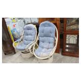2- SWIVEL ROCKERS FOR THE PORCH