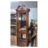 ANOTHER BEAUTIFUL LIGHTED/GLASS SHELF CURIO