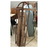 OLD WOOD SLED