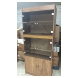 CHOICE NICE LIGHTED CABINET..