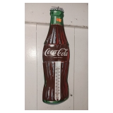 METAL REPRO COCA-COLA THERMOMETER