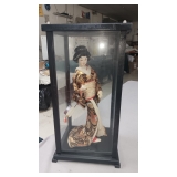 GEISHA GIRL IN SHOW BOX