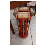 SOUTH BEND TOY CROQUET SET