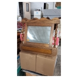 OAK SHAVING MIRROR
