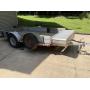 10 x 5 1/2' trailer with toolbox and spare tire
