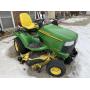 John Deere X485 all wheel steer lawn tractor