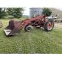 Later Model Farmall H With Bucket, Near New Rear
