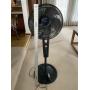 Black and decker typhoon fan on pedestal with