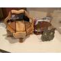 Collapsible bowl, owl napkin holder, etc