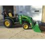 John Deere 2025 compact tractor with 200CX loader
