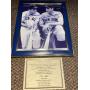 Ted Williams Joe DiMaggio framed signed 8 x 10