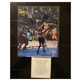KOBE BRYANT 8 X 10 SIGNED PHOTOGRAPH
