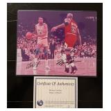 MICHAEL JORDAN/ MAGIC JOHNSON 8 X 10 SIGNED